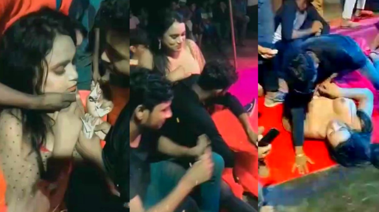 Sexy Bihari Public Erotic Dance Show